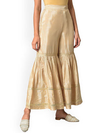 W Gota Patti Embellished Flared Sharara