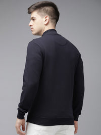 SPYKAR Solid Front-Open Sweatshirt