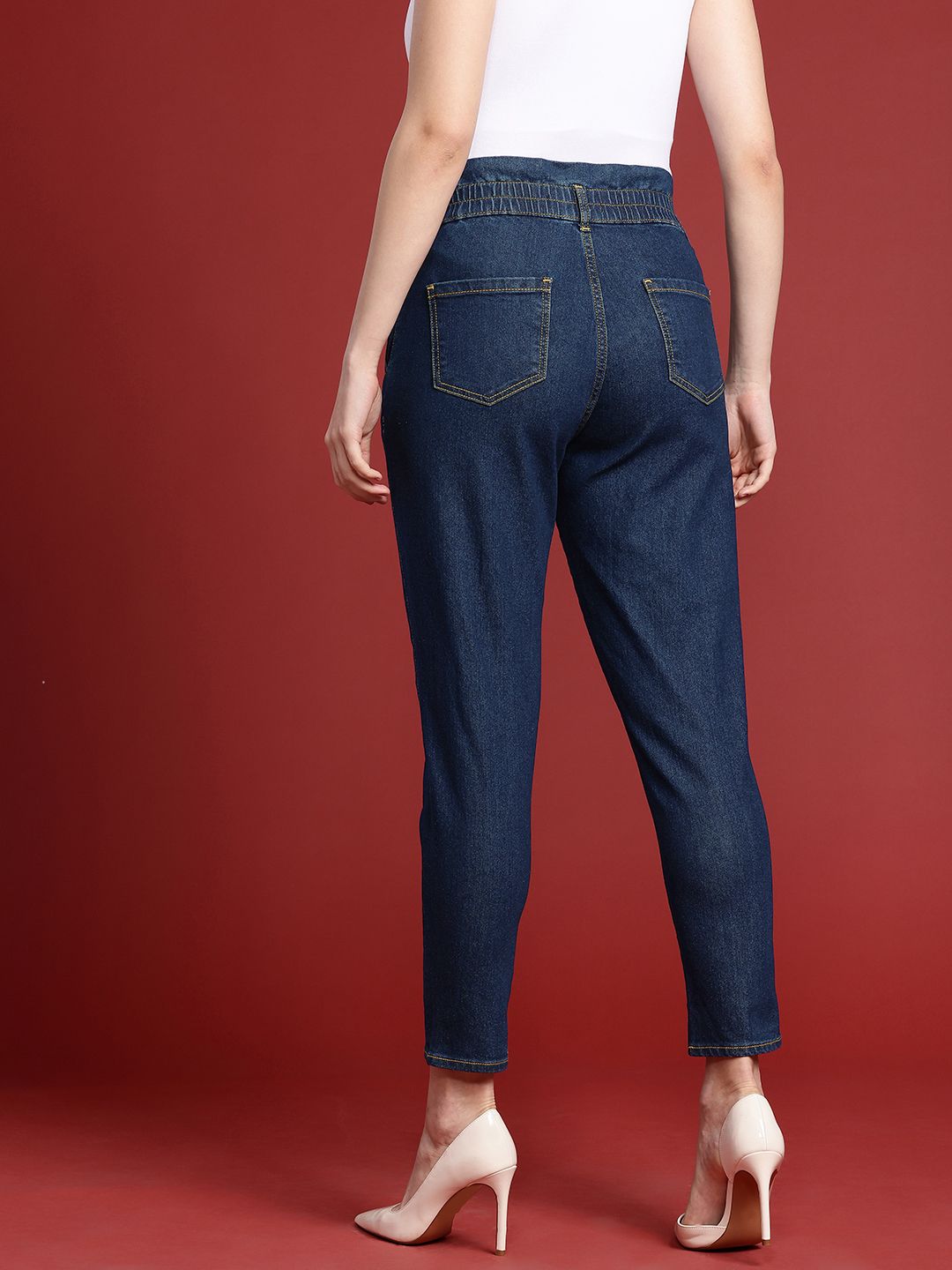 all about you Women No Fade Zip Fly Stretchable Jeans