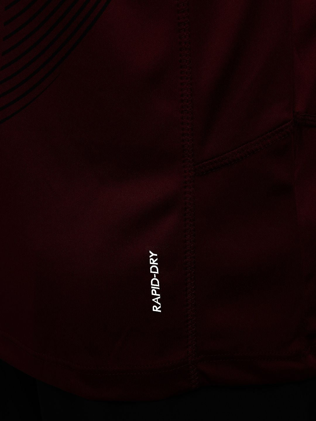 HRX by Hrithik Roshan Men Geometric Printed Rapid-Dry Training T-shirt