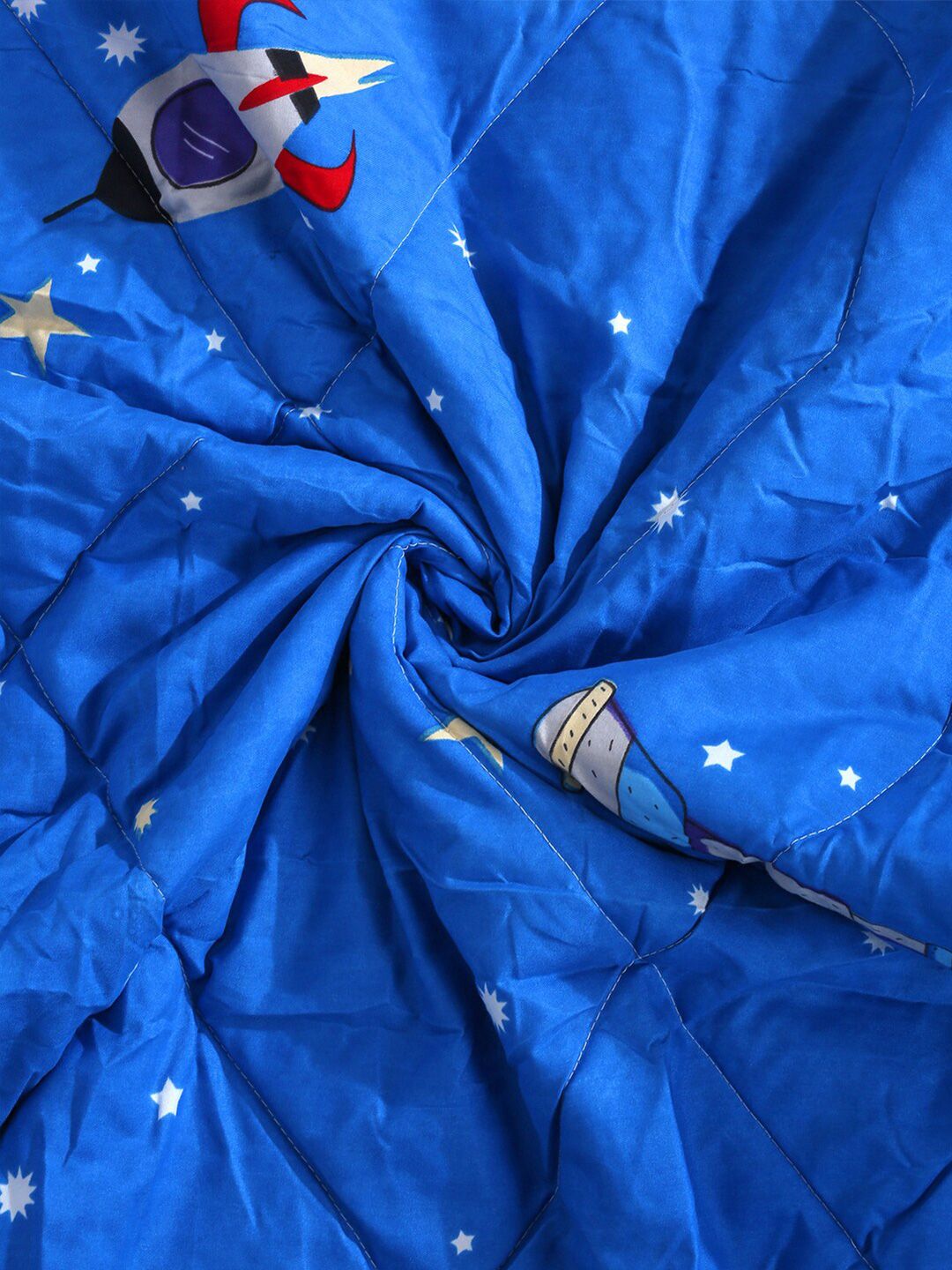 HOSTA HOMES Multi Cartoon Characters Heavy Winter 210 GSM Single Bed Comforter