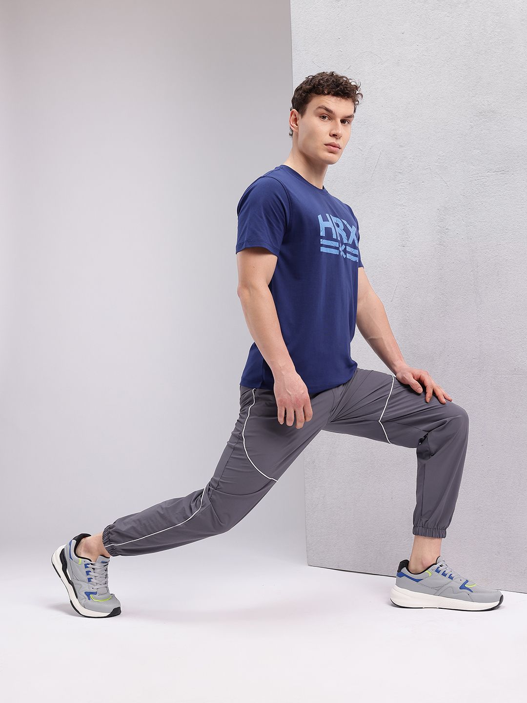 HRX by Hrithik Roshan Men Typography Printed Training T-shirt