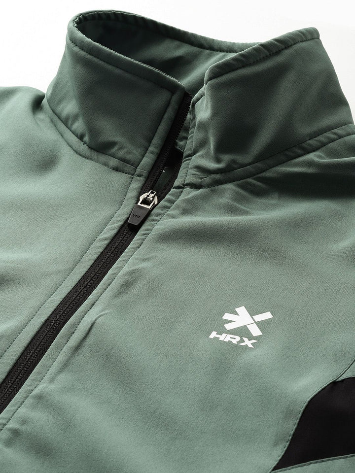 HRX by Hrithik Roshan Colourblocked Rapid-Dry Lifestyle Tracksuit
