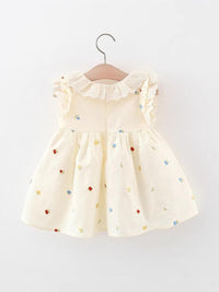 YK Floral Fit & Flare Dress