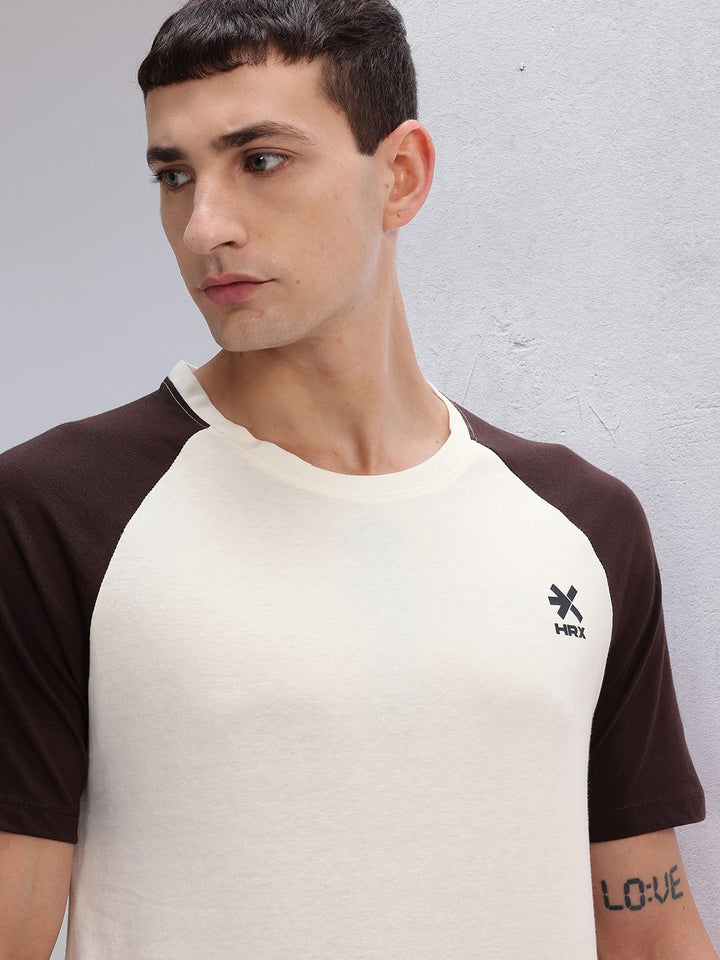 HRX by Hrithik Roshan Contrast Sleeve Lifestyle T-shirt