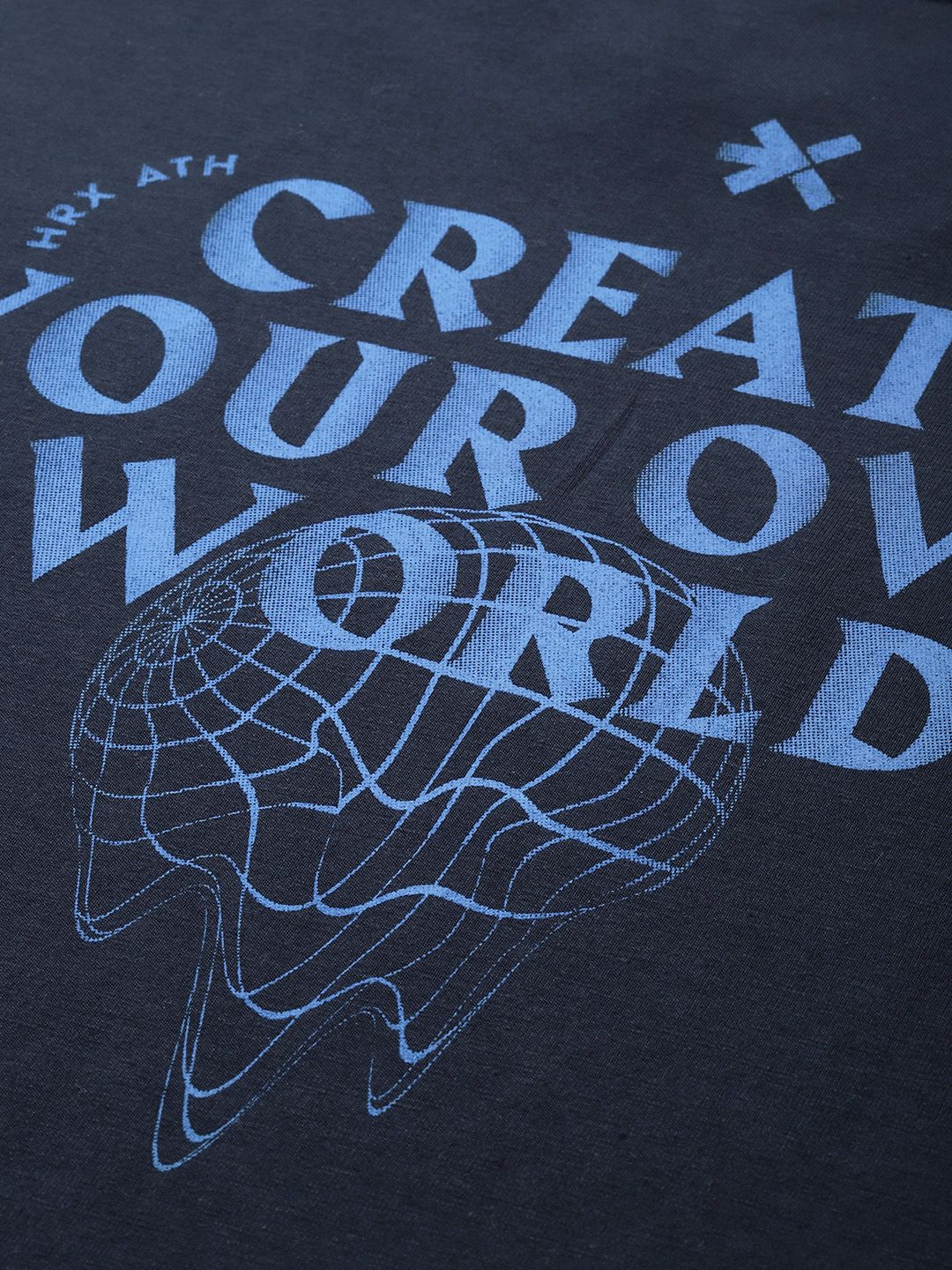 HRX by Hrithik Roshan Typography Print Lifestyle T-shirt