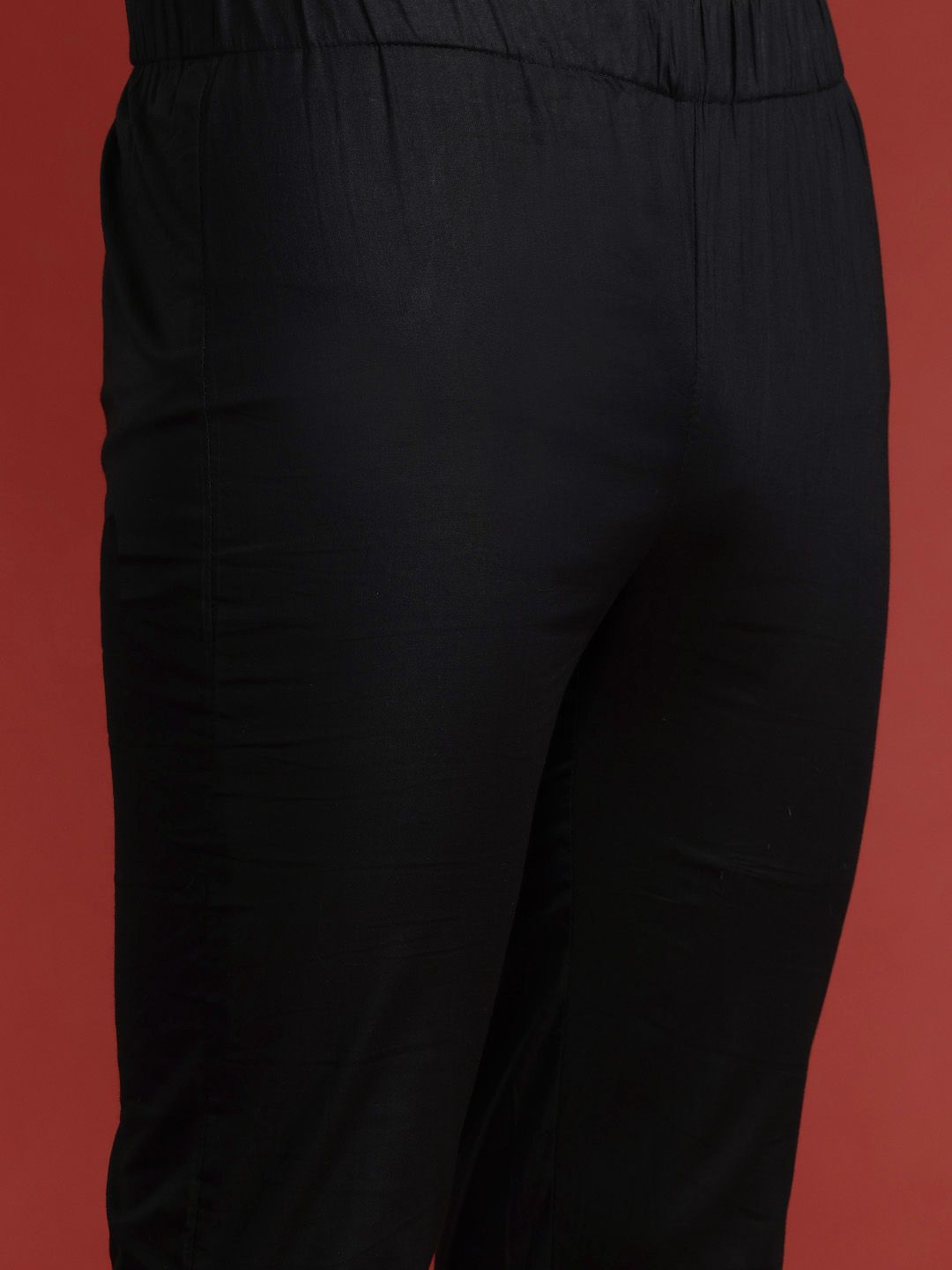 Anouk Printed Regular Pure Cotton Kurta with Trousers