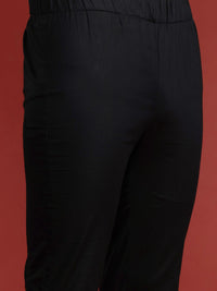 Anouk Printed Regular Pure Cotton Kurta with Trousers