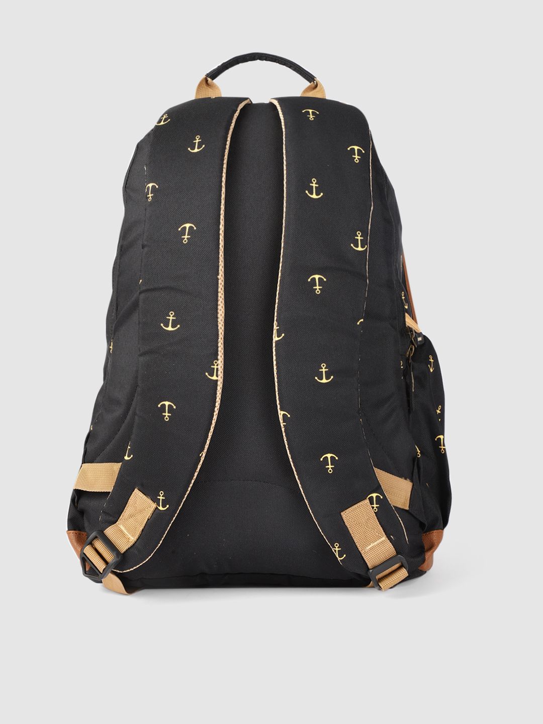 Gear Unisex Black Anchor Print Laptop Backpack