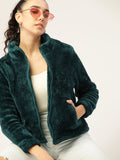 Dressberry Women Green Tailored Jacket