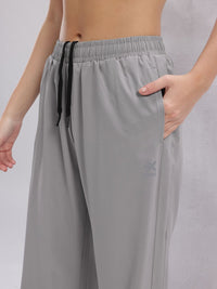 HRX by Hrithik Roshan Women Rapid-Dry Training Track Pants with Side Slits