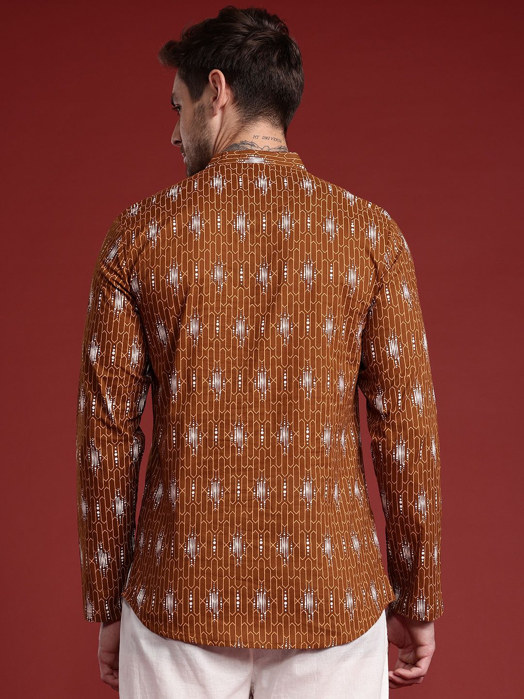 Anouk Geometric Printed Kurta