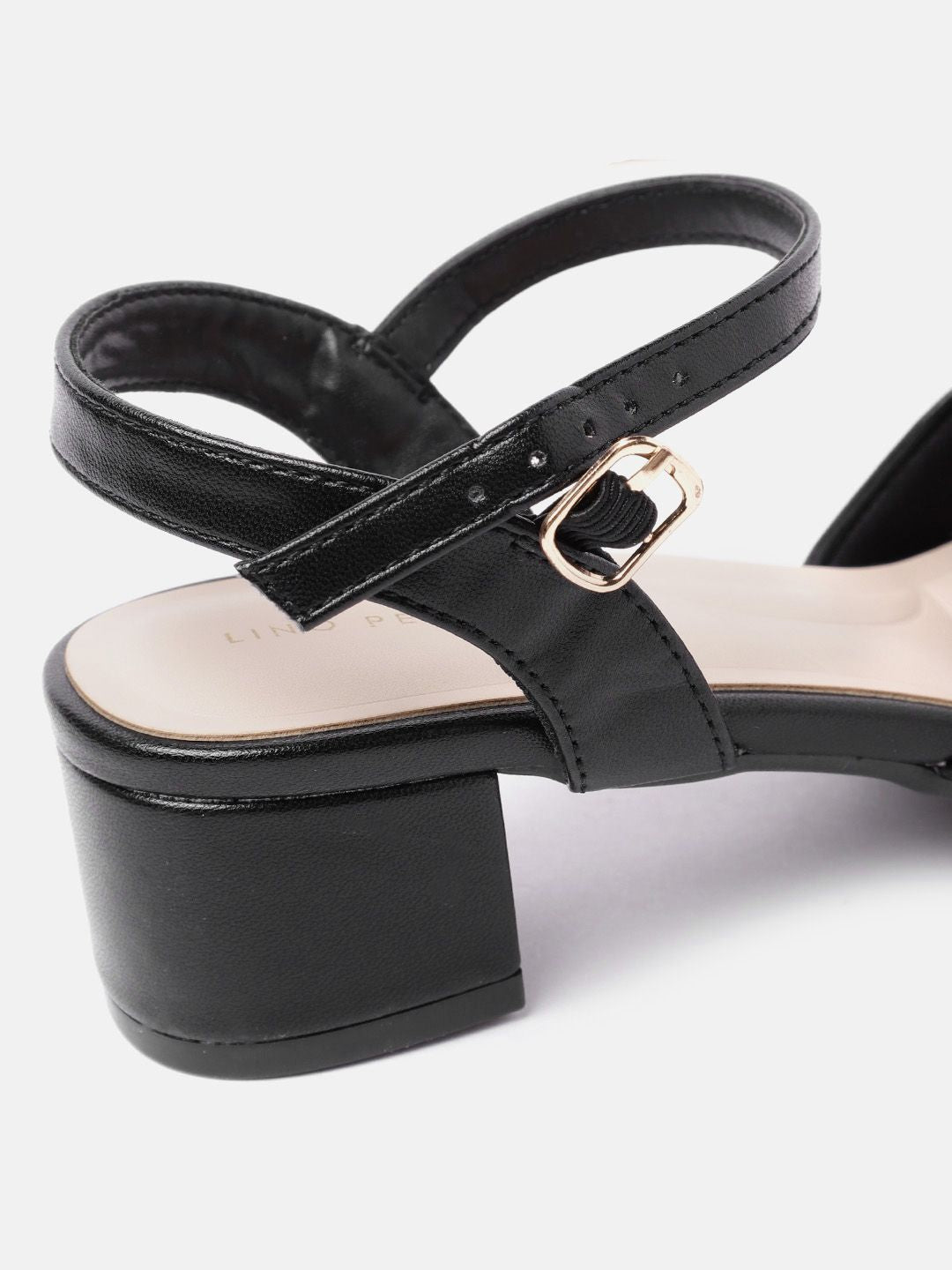 Lino Perros Women Ankle Loop Block Heels