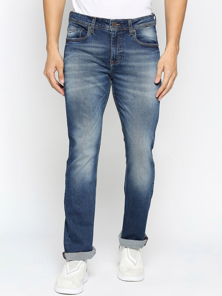 Being Human Men Clean Look Slim Fit Heavy Fade Jeans