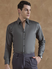 DENNISON Men Cooper Collar Solid Formal Shirt