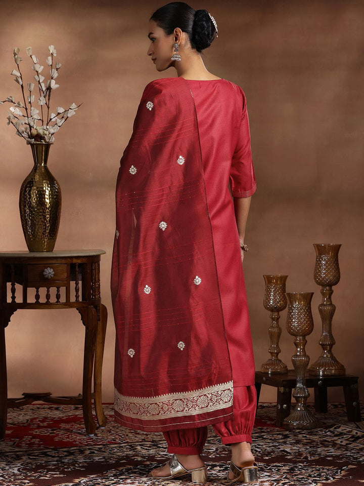 Libas Straight Kurta with Salwar & Dupatta