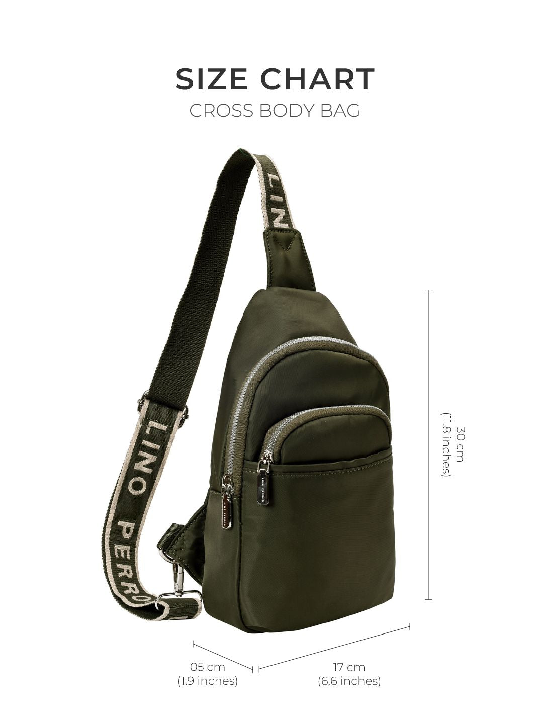 Lino Perros Unisex Crossbody Backpack