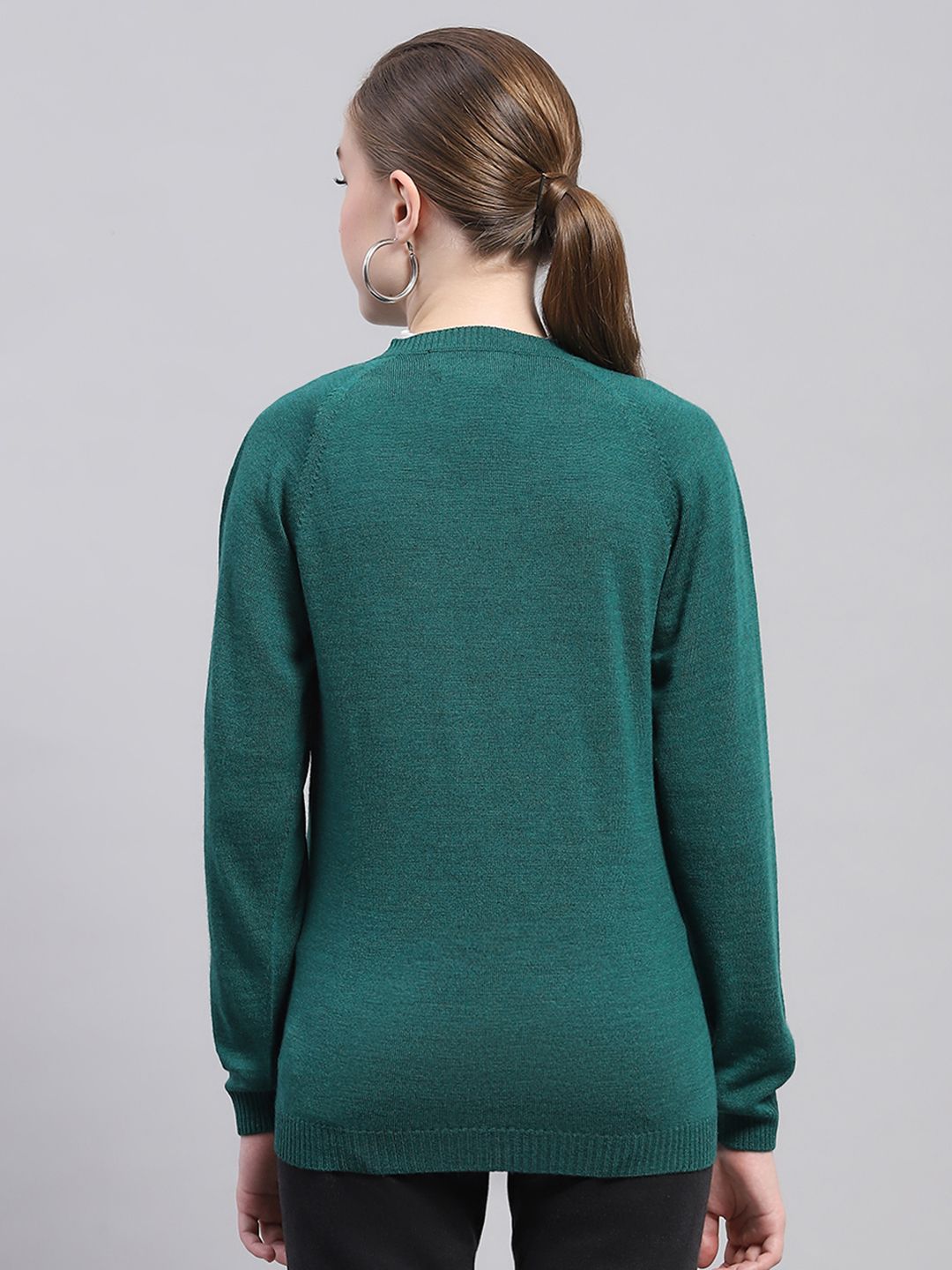 Monte Carlo V-Neck Woollen Cardigan Sweater