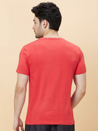 Being Human Men Printed Round Neck Cotton T-shirt