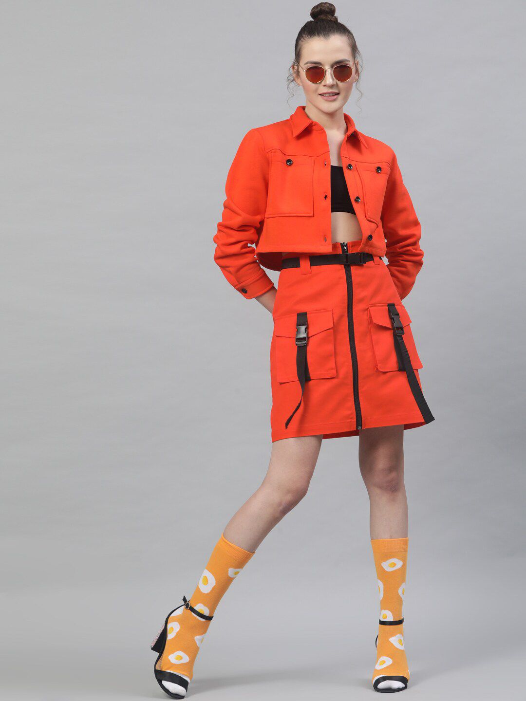 Twill Pure Cotton Skirt