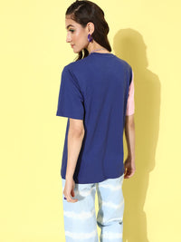 DILLINGER Women Solid Oversized T-shirt