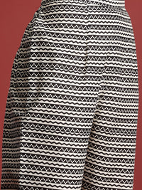 Indo Era Ethnic Motifs Printed Pure Cotton Kurta with Trousers