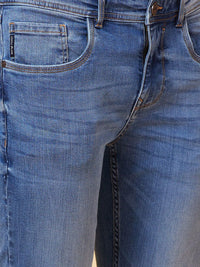 Being Human Men Slim Fit Mid Rise Clean Look Heavy Fade Jeans