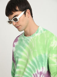 THE BEAR HOUSE Tie & Dye Pure Cotton Pullover