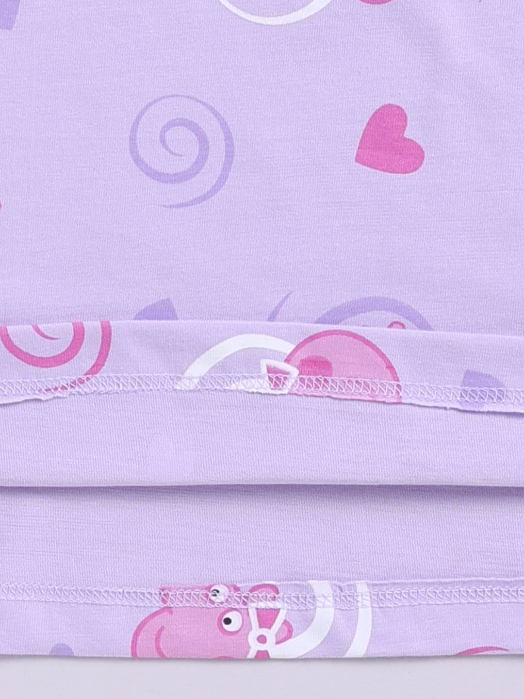 Happy Faces Kids Girls Peppa Pig Printed Pure Cotton T-Shirt