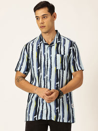 Thomas Scott Men Smart Printed Casual Shirt