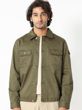 RARE RABBIT Men Cedro Tailored Fit Spread Collar Jacket