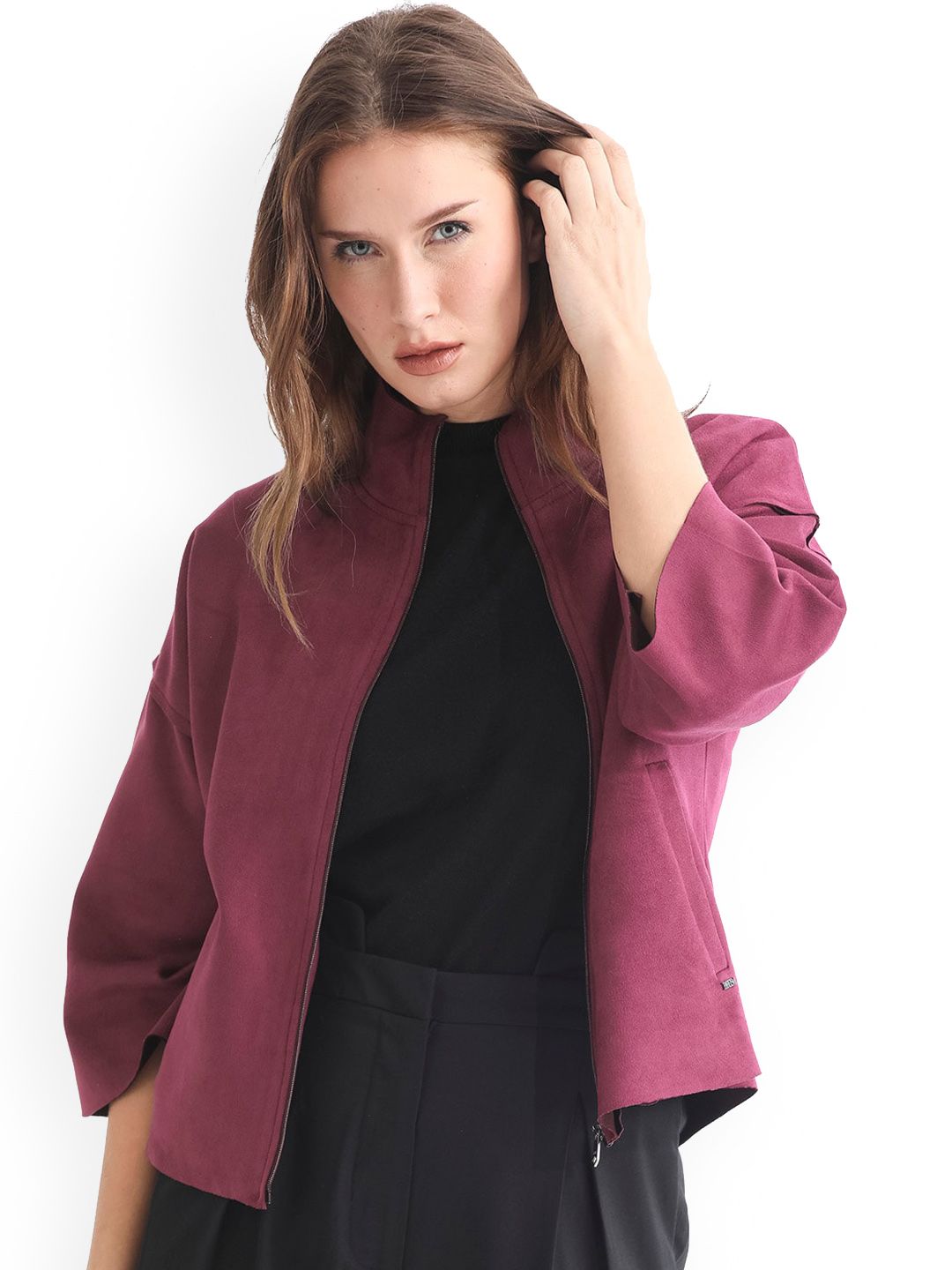 RAREISM Mock Collar Tailored Jacket