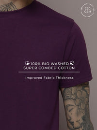 DILLINGER Men Solid Regular Fit T-shirt