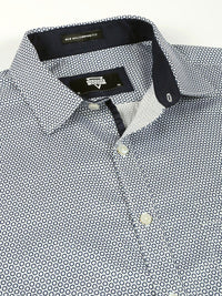 Thomas Scott Classic Slim Fit Micro Ditsy Printed Cotton Formal Shirt
