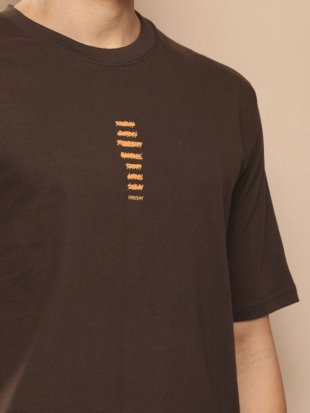 Difference of Opinion Men Typography Printed Pure Cotton T-shirt