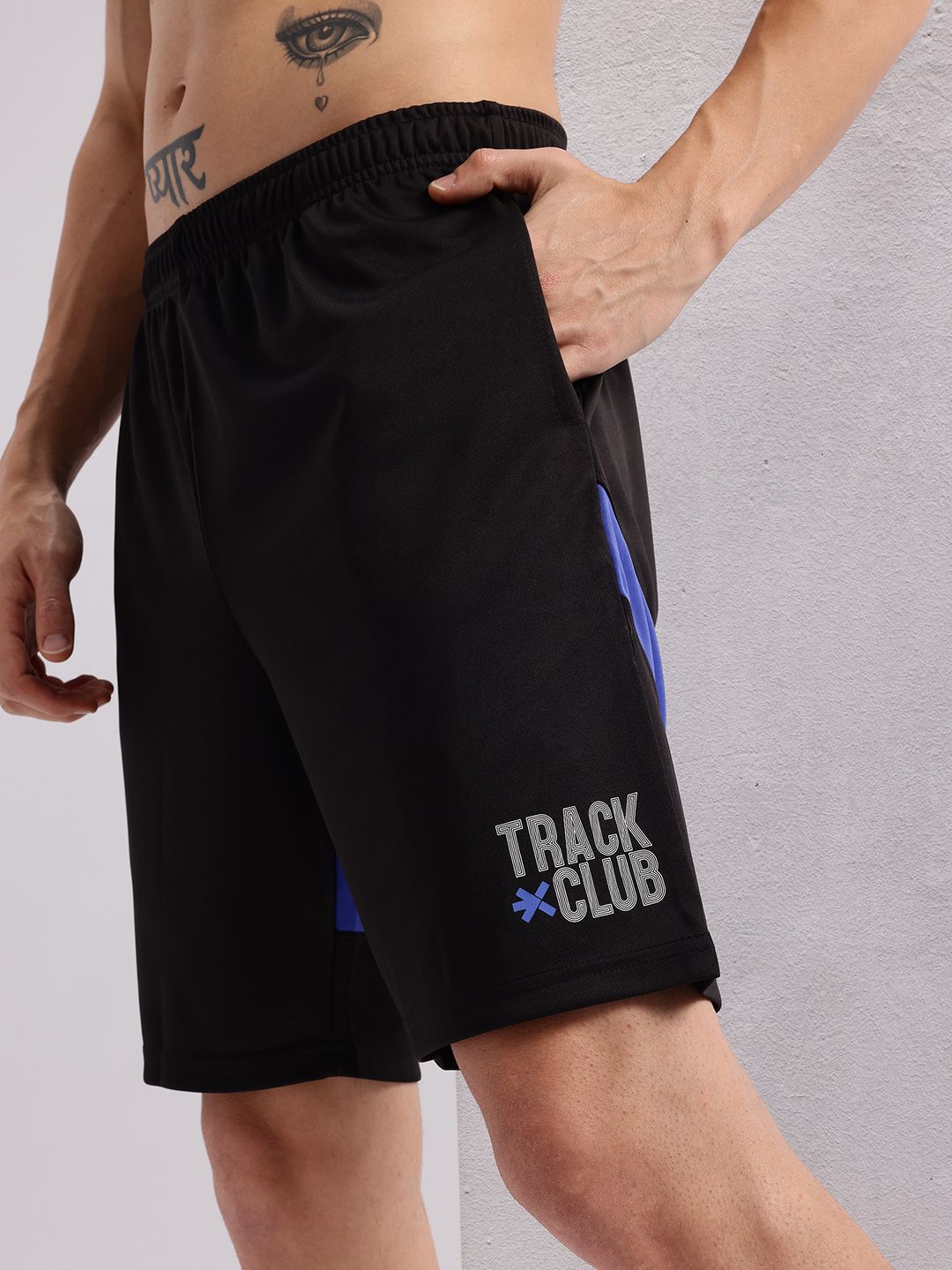 HRX by Hrithik Roshan Men Striped Rapid-Dry Running Shorts