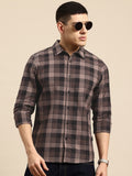 Being Human Classic Slim Fit Checked Casual Shirt