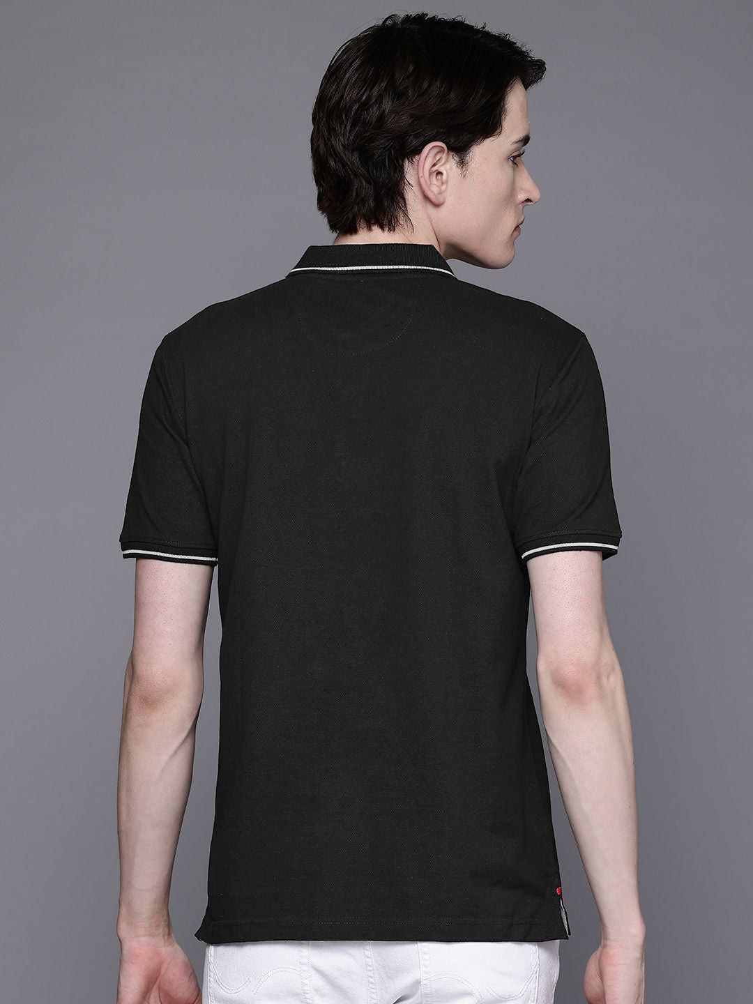 Raymond Pure Cotton Modern Fit Polo Collar T-shirt