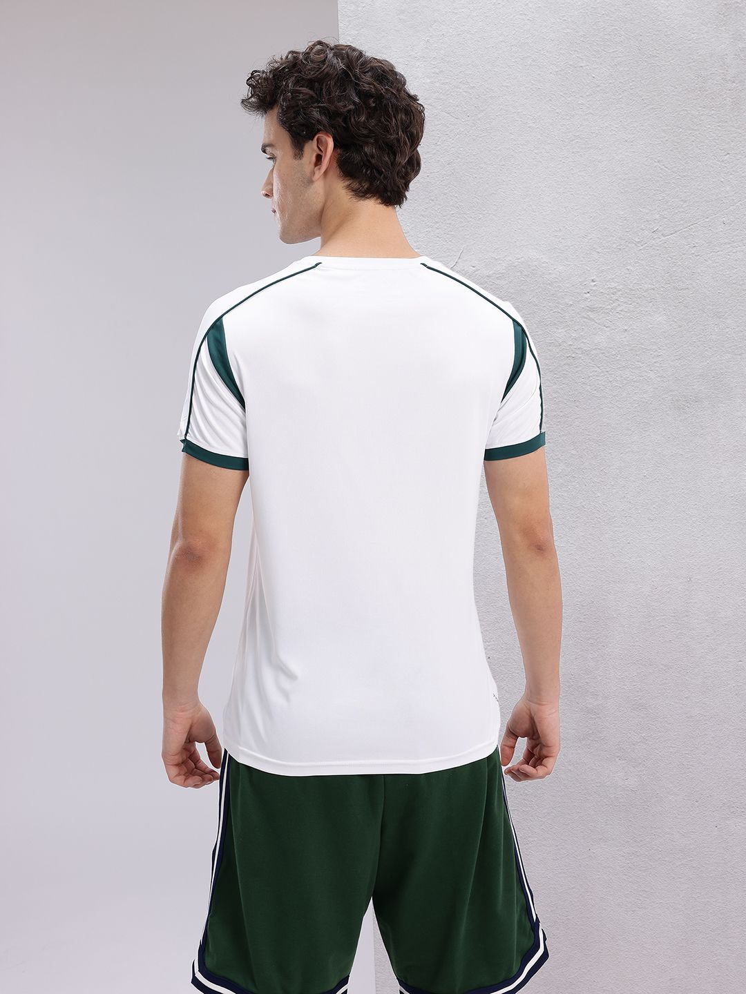 HRX by Hrithik Roshan Brand Logo Print Rapid-Dry Football T-shirt