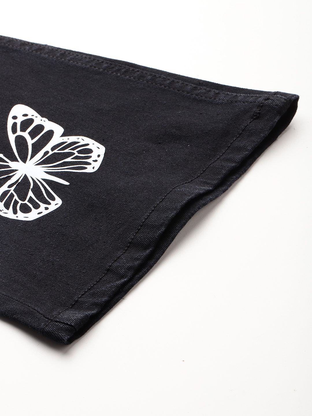 DressBerry Women Bootcut Printed Stretchable Jeans