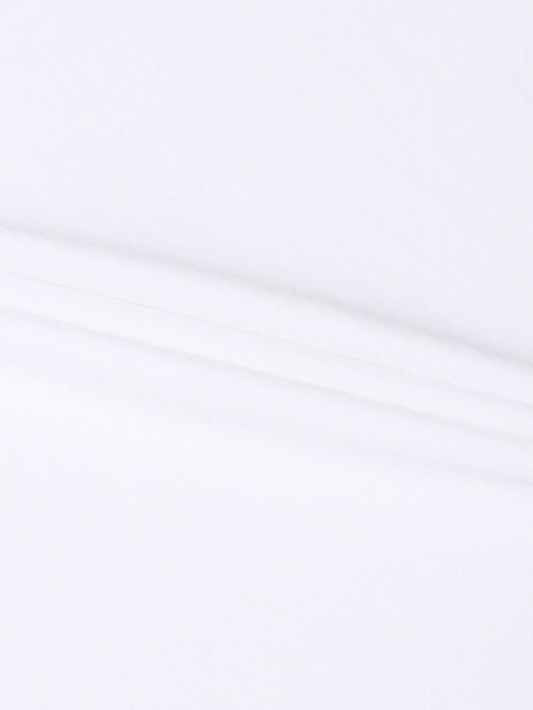 Bewakoof Men White Printed Round Neck Pure Cotton T-shirt