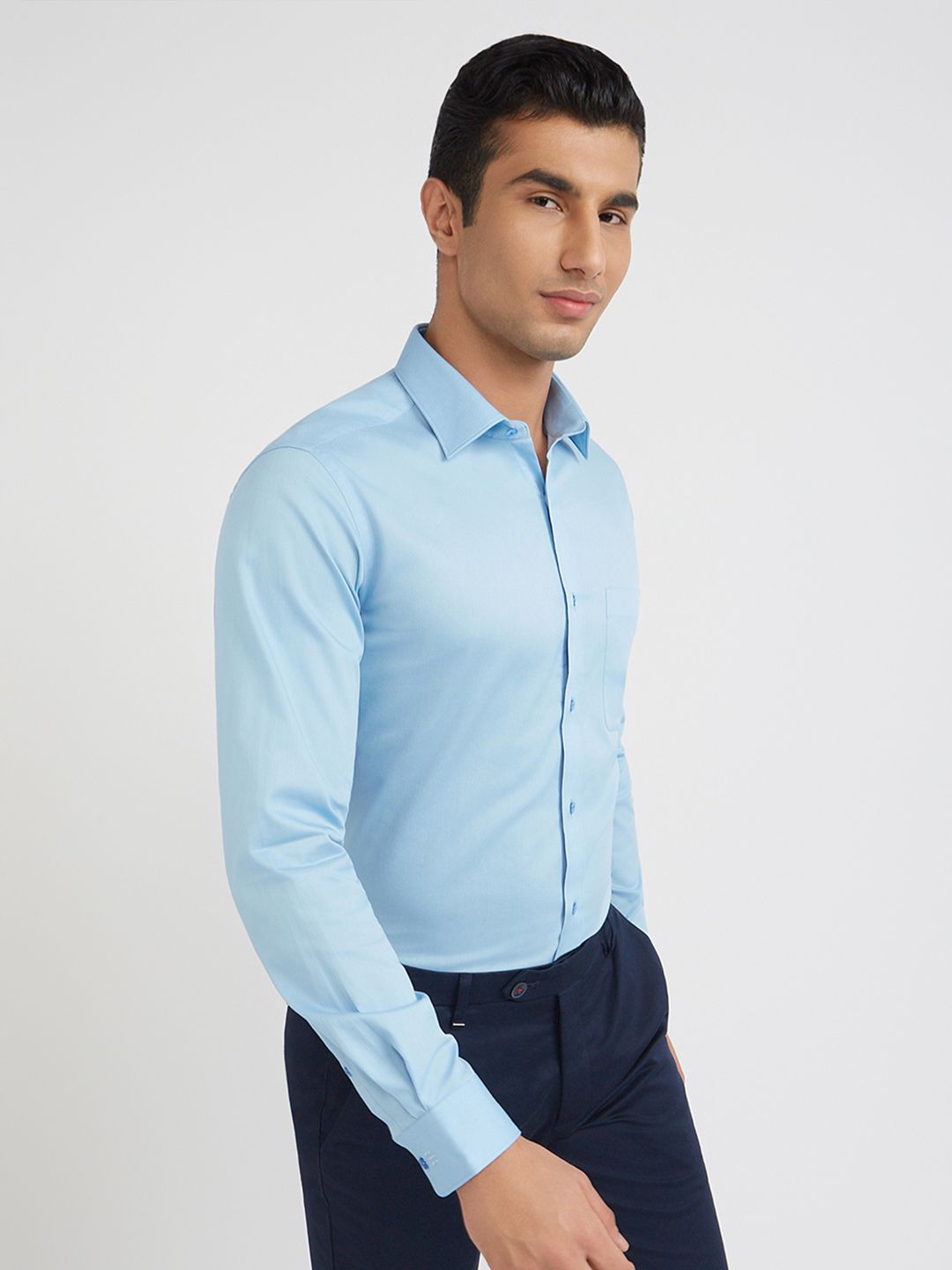 Raymond Pure Cotton Slim Fit Formal Shirt