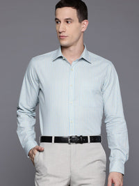 Raymond Pure Cotton Slim Fit Checked Formal Shirt