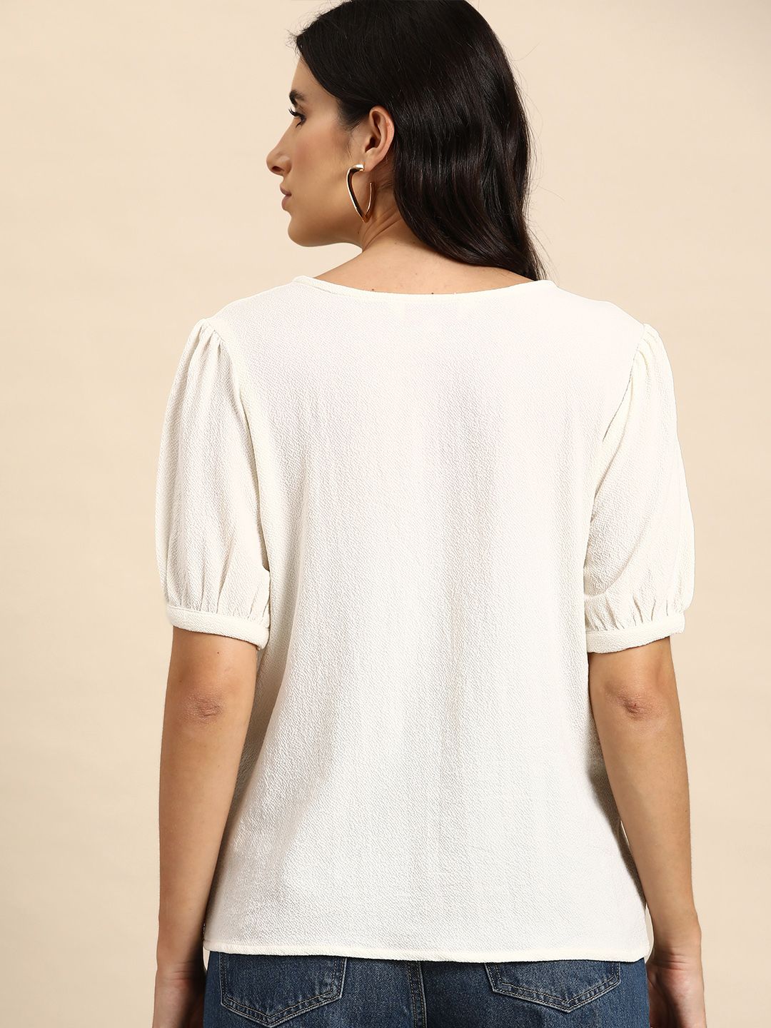 all about you Puff Sleeves Top