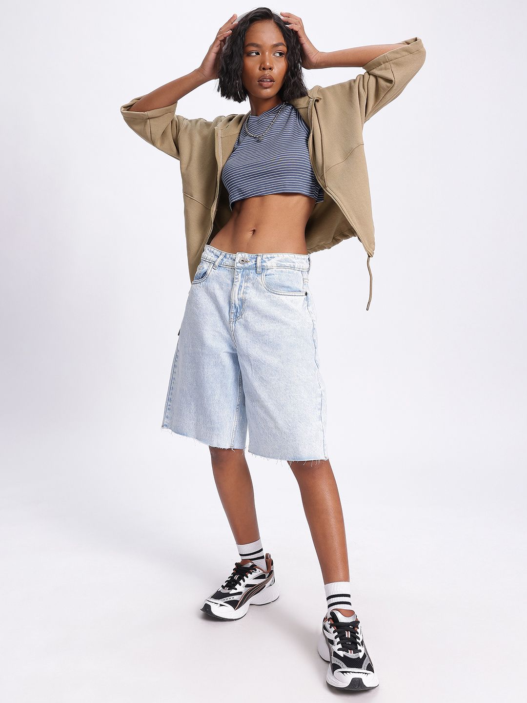 DressBerry Vibe Layer Hooded Sweatshirt