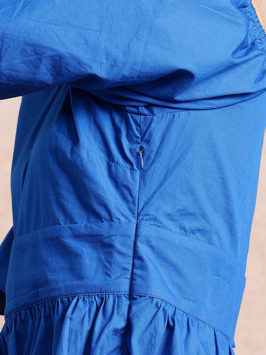 all about you Puff Sleeve Fit & Flare Dress