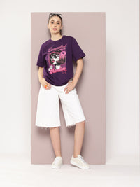 DILLINGER Women Printed Oversized T-shirt