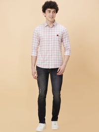 Being Human Men Slim Fit Low Distress Heavy Fade Stretchable Jeans