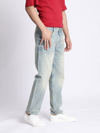 Bene Kleed Men Relaxed Fit Heavy Fade Jeans