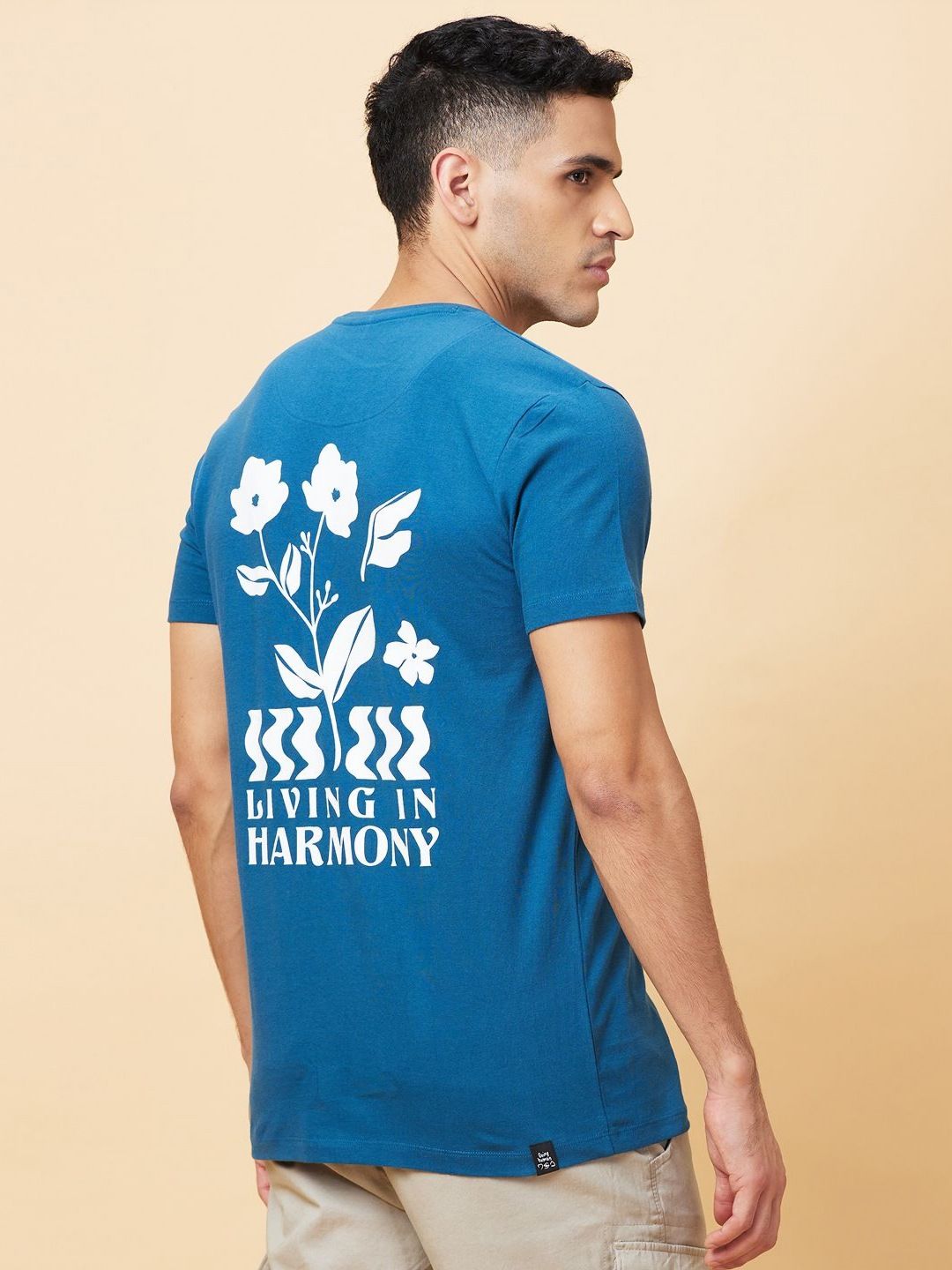 Being Human Men Applique T-shirt